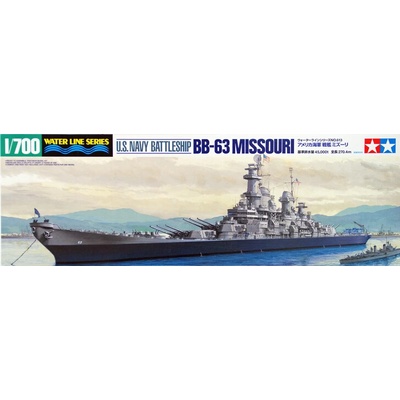 Tamiya US Missouri Battleship Water Line 1:700