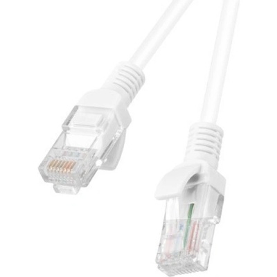 Lanberg Patchcord kat. 5e utp 3m biaŁy fluke passed lanberg 10-pack (pcu5-20cc-0300-w)