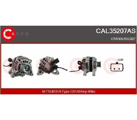 Alternátor CASCO CAL35207AS