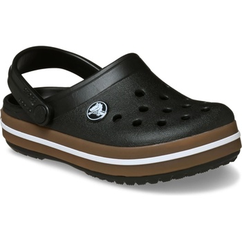 Crocs Детски сандали Crocs Kid's Crocband Gum Clog Sandals - Black - размер 20-21 (EU) (702-5416-0112)
