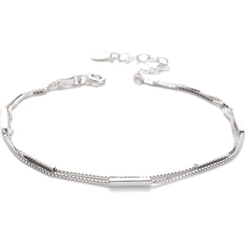 Silenti Jewelry Сребърна гривна "Релакс