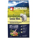 Granule pre psov Ontario Senior Mini Lamb & Rice 2,25 kg