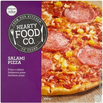 Hearty Food Co Salámová pizza 300 g