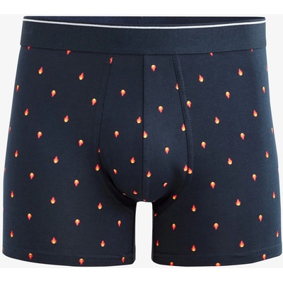 Celio Тъмно сини мъжки боксерки с шарка Celio Vivifiant Celio | Sin | МЪЖЕ | XL