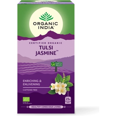 organic india Tulsi jazmín Bio 25 sáčkov