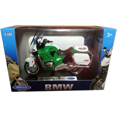 Welly Детска играчка мотор метален BMW R1100 RT PV Green Welly