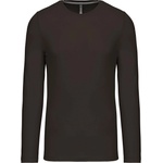 Kariban k359 / Мъжка тениска с дълъг ръкав - тъмно каки xxxl (20k35907213)
