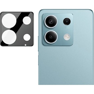 Techsuit Протектор за камера за Xiaomi Redmi Note 13 Pro 5G - Пълно стъкло за камера - черно