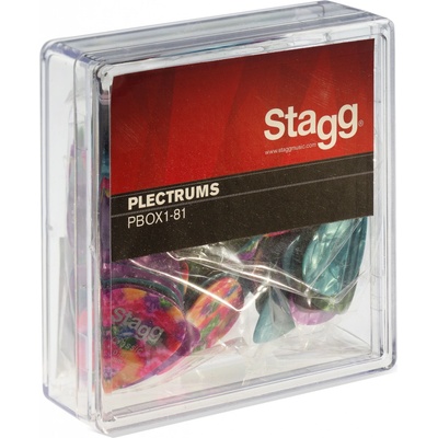 Stagg PBOX1-81, krabice trsátek 100 ks, 0,81 mm