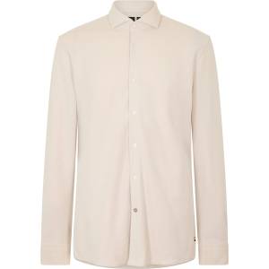 HUGO BOSS Риза с дълъг ръкав Boss Men's P Hank Spread Long Sleeve Oxford Shirt - Light Beige