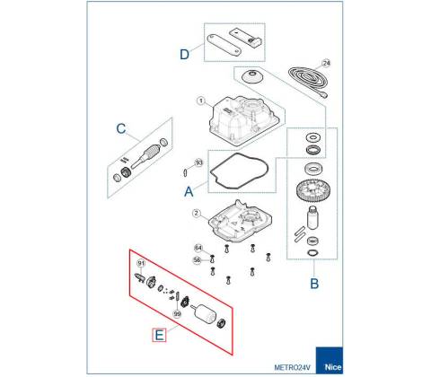 PRME06 motor pre ME3024