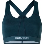 super. natural Дамски спортен сутиен super. natural Women's Feel Good Bra Sports bra - Blueberry - размер XL (114-2448-0315)
