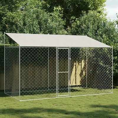 VidaXL Kovová klec 200 x 256 x 256 cm