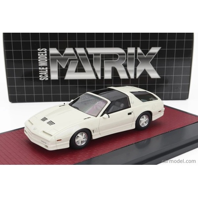 Matrix scale models Pontiac Firebird Trans Am Type K Kammback Concept Prototype 1985 Bílá 1:43