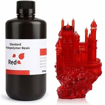 Elegoo Standard Resin 1KG Red 50.103.0090