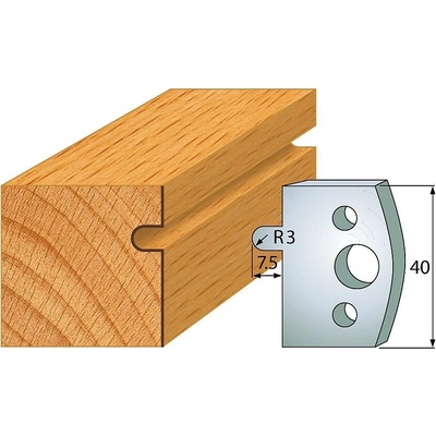 IGM Professional IGM Profil 010 - pár nožov 40x4mm SP F026-010