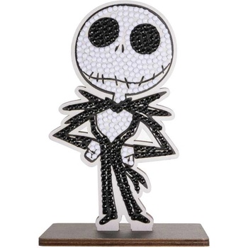 Craft Buddy Комплект за диамантена бродерия, Craft Buddy, Crystal Art Buddies, Джак Скелингтън, 7 части