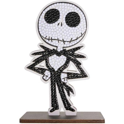 Craft Buddy Комплект за диамантена бродерия, Craft Buddy, Crystal Art Buddies, Джак Скелингтън, 7 части