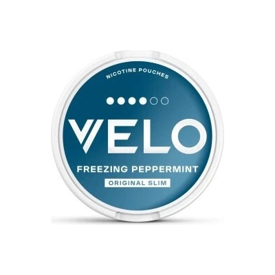 VELO Freezing Peppermint 4 DOTS 15,5 mg 20 vrecúšok