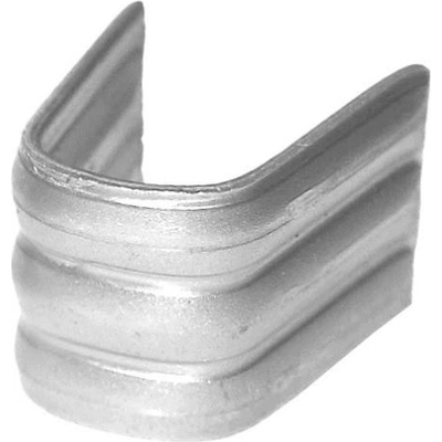 KP Spona pre kovaný plot, bránu, zábradlie a mreže - typ R, rozmer 12x12 mm, hr. 1 mm E/055T-12x12-R