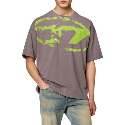 Diesel T-BOXT-N14 T-SHIRT šedá