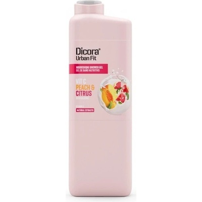 Dicora Urban Fit Vitamin C Citrics & Peach sprchový gél 750 ml