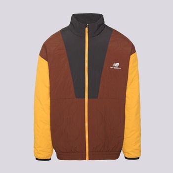 New Balance Яке Преходен Athletics Outerwear мъжки Дрехи Зимни якета MJ23501ROK Кафяв L (MJ23501ROK)