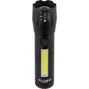 GLOBO 31919 - LED акумулаторен фенер LIGHTA LED/3W/5V + COB/3W 5500K 1200 mAh (GL8431)