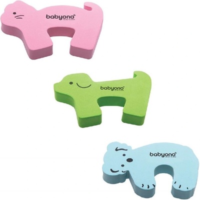 BabyOno Предпазител за врата Babyono - Животни, розово коте (9250005)