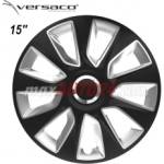 Versaco Тасове за джанти 15'' Versaco Stratos RC Black/Silver