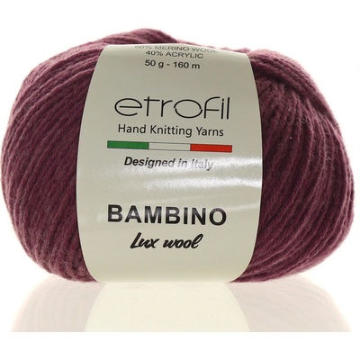 Etrofil Bambino Lux Wool světle nachová 70606