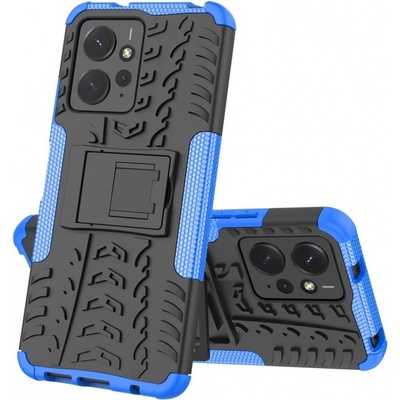 Pouzdro TopQ Xiaomi Redmi Note 12 ultra odolný modrý