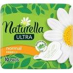Naturella Дамски превръзки с крилца Naturella Ultra - Normal, с лайка, 10 броя