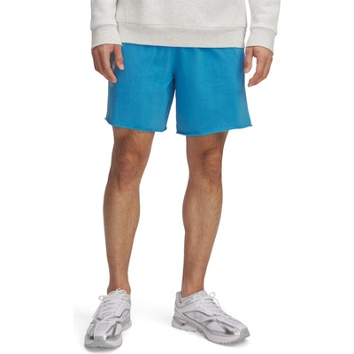 Under Armour UA Rival TerryLogo8inShort-BLU Modrá