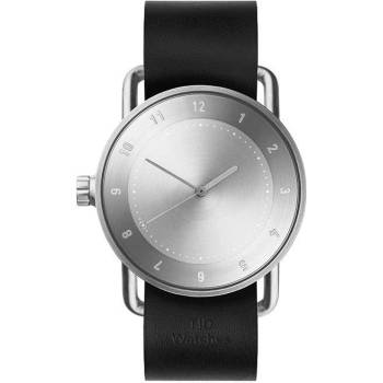 TID Watches No.2 / Black Leather Wristband