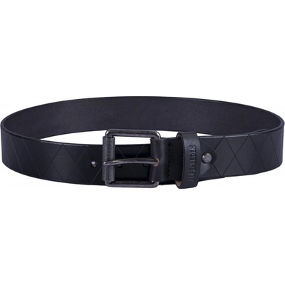 Alpenleder opasek kožený Belt Raute černý