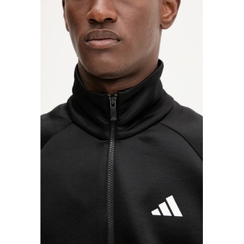 Adidas Суичър adidas Stadium мъжки в черно с изчистен дизайн JL6886 (JL6886)