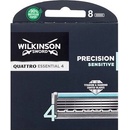 Holicí hlavice a planžety Wilkinson Sword Quattro Titanium Sensitive 8 ks