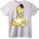 NOONEBRAND Тениска Хомър Симпсън бира - 5XL, White