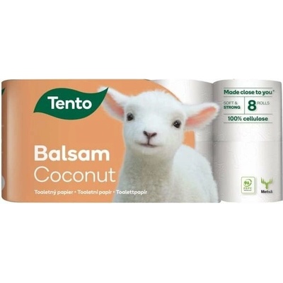 TENTO Balsam Coconut 8 ks
