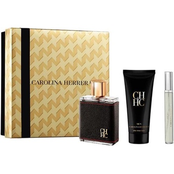 Carolina Herrera CH Men EDT 100 ml + Shower Gel 100 ml + EDT 10 ml комплект за мъже