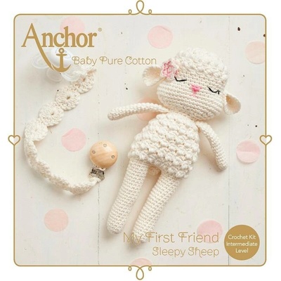 Kompletní sada na háčkování AMIGURUMI KIT - Ovečka
