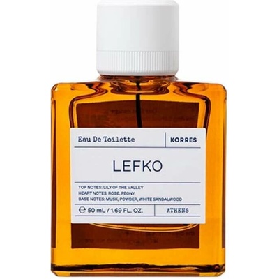 Korres Lefko toaletná voda unisex 50 ml