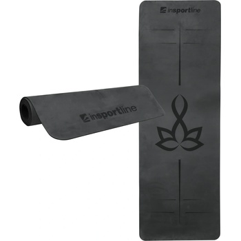 inSPORTline Постелка за йога inSPORTline Padvana 183x61x0, 4 cm черен (26523-1)