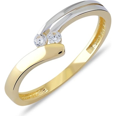 Lillian Vassago prsten z kombinovaného zlata LLV06 GR0