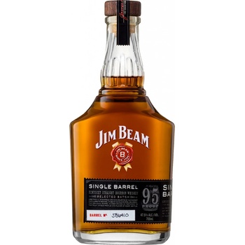Jim Beam Single Barrel 47,5% 0,7 l (čistá fľaša)