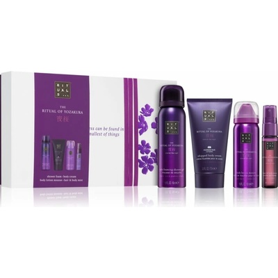 Rituals The Ritual Of Yozakura sprchový gel 50 ml + tělové mléko 70 ml + tělová pěna 50 ml + tělový sprej 20 ml