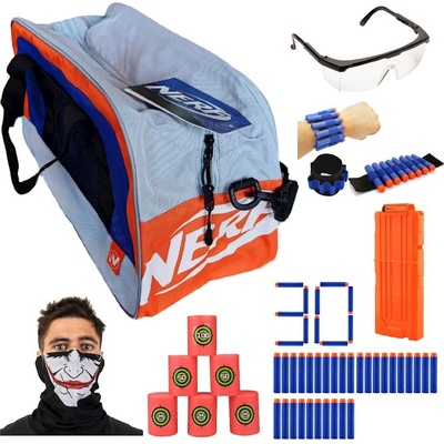 NERF PŘÍSLUŠENSTVÍ PRO VESTA 100 ŠIPEK BRÝLE