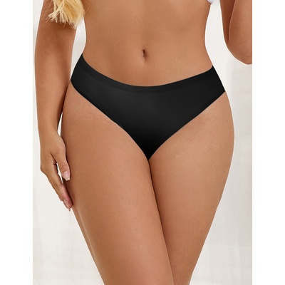 SuperLove Sexy Elastic Low Waist Seamless Panty 5263 Black S