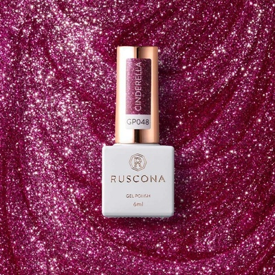 Ruscona gel lak CINDERELLA 048 6 ml
